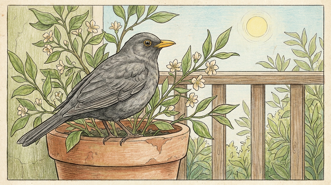 Amsel (Turdus merula)